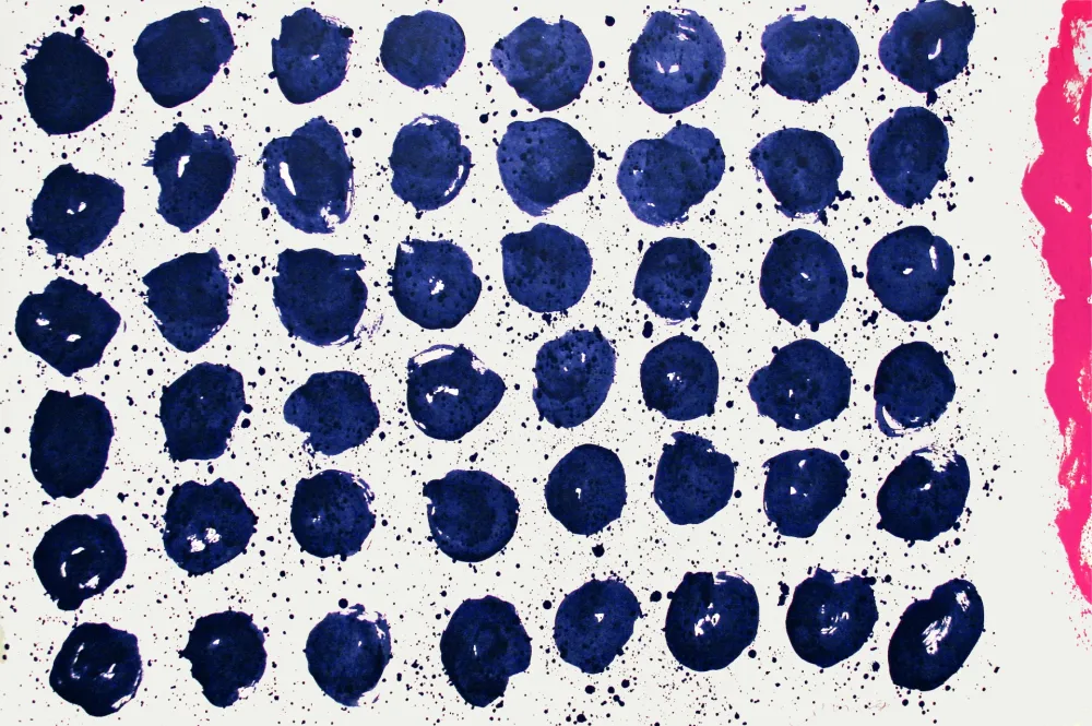 シルクスクリーン Chin - Untitled