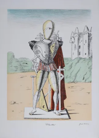 リトグラフ Chirico (De) - Il Trovatore