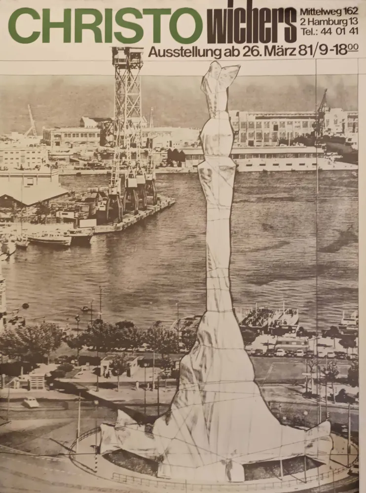 掲示 Christo - '' Hamburg ''