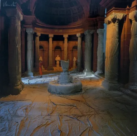 写真 Christo & Jeanne-Claude - Wrapped Vestibule,