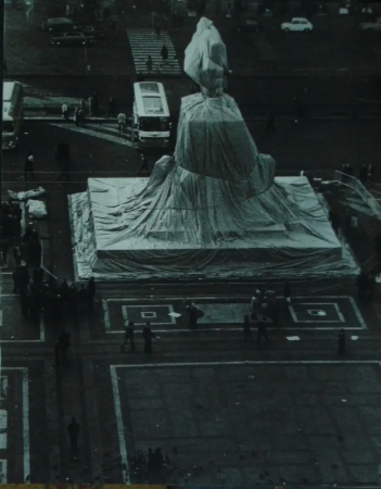 リトグラフ Christo - PIAZZA DEL DUOMO MILAN