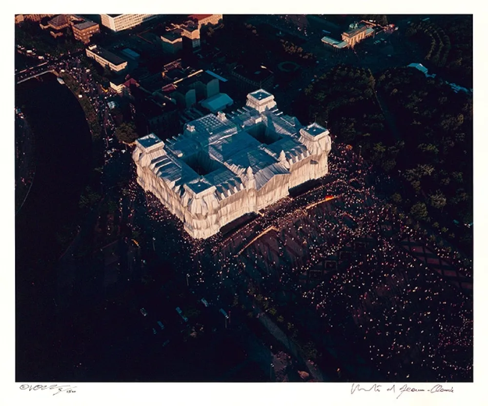写真 Christo - Reichstag Mappe II, Platz