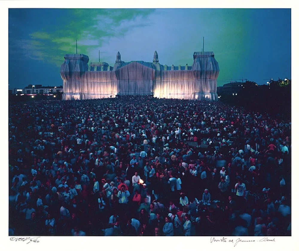 写真 Christo - Reichstag Mappe II, Westen