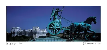 写真 Christo - Reichstag Quadriga