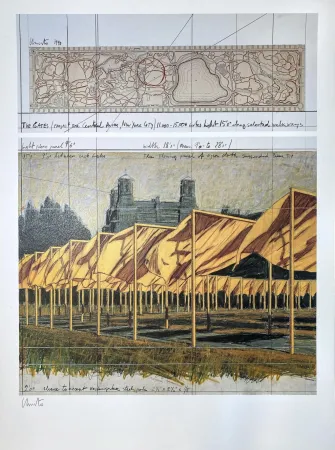 多数の Christo - The Gates Project for Central Park (III)