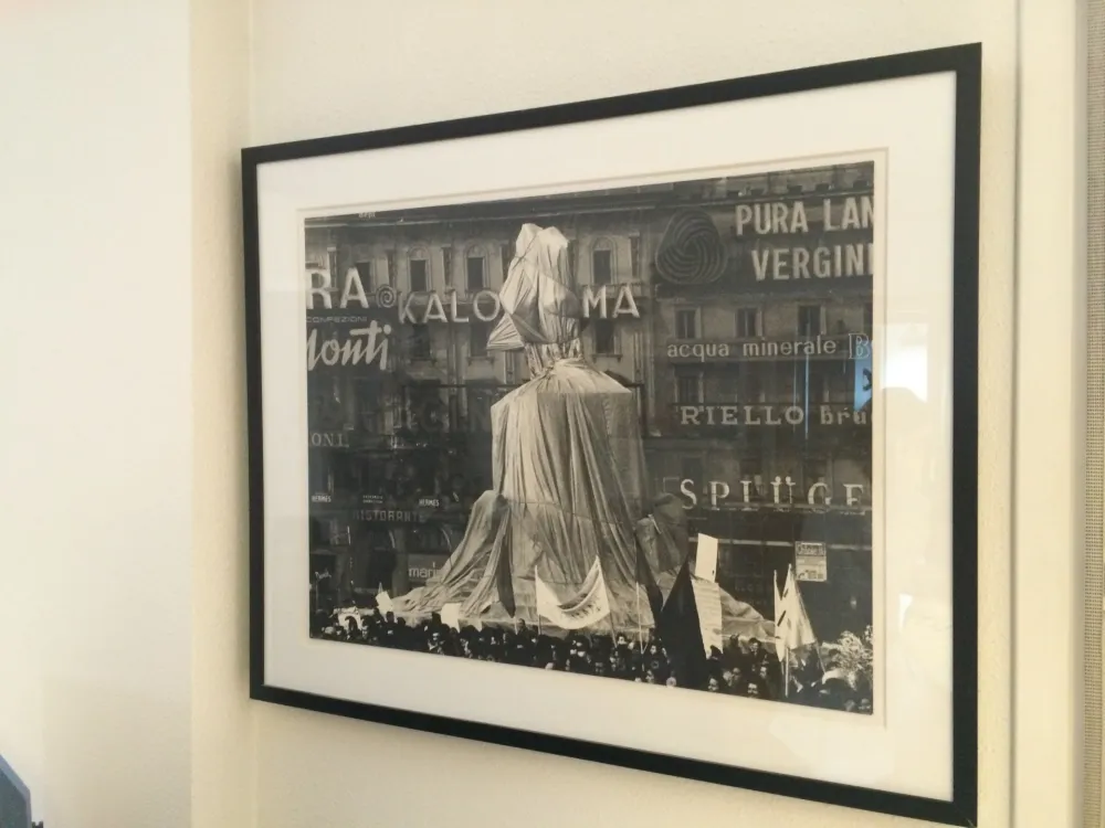 写真 Christo - Victorio Enmanuel, Piazza del Duomo, Milan