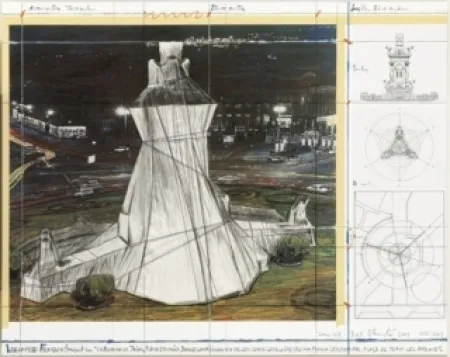 技術的なありません Christo - Wrapped fontain