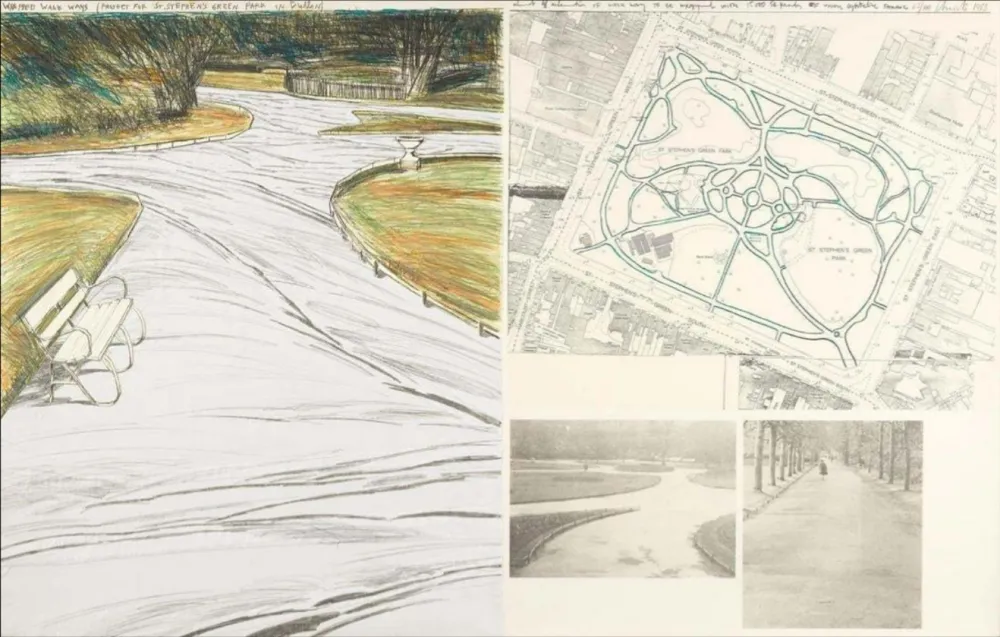 技術的なありません Christo - Wrapped Walk Ways