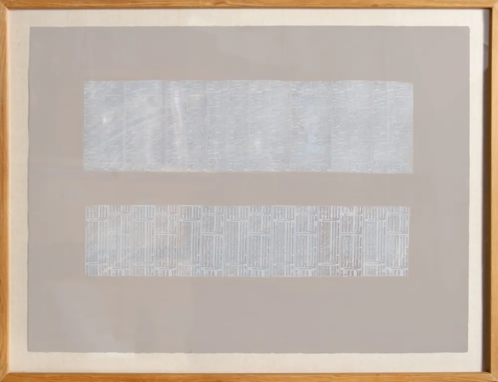 シルクスクリーン Chryssa - American Newsprint