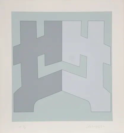シルクスクリーン Chryssa - Series 3