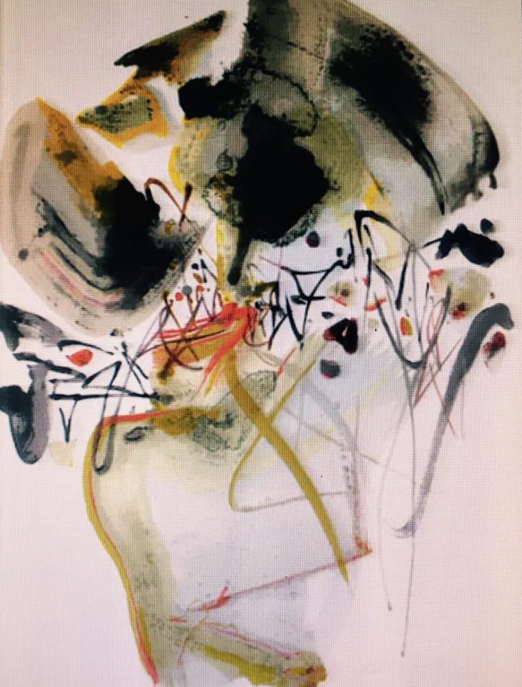 リトグラフ Chu Teh Chun  - COMPOSITION 