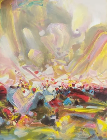 リトグラフ Chu Teh Chun  - Zenith 