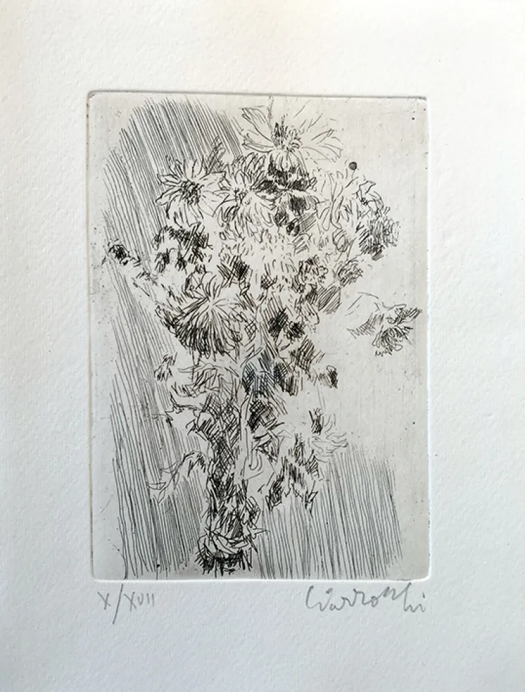 エッチング Ciarrocchi - Mazzo di fiori