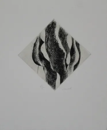 彫版 Cimiotti - Körper-Landschaft-Komposition / Body-Landscape-Composition