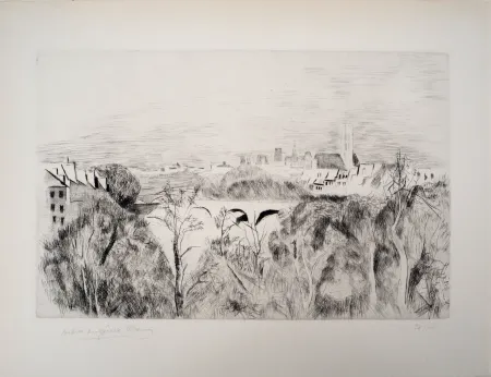 彫版 Clairin - Le Pont Marie