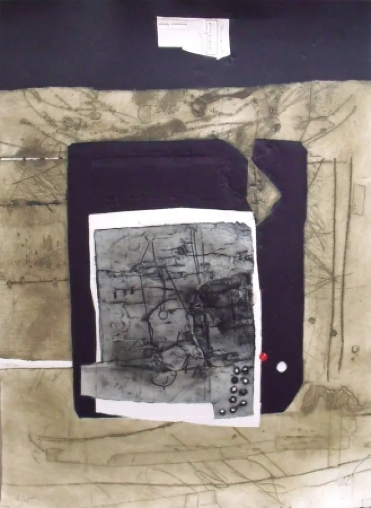 エッチングと　アクチアント Clavé - Antoni Clavé