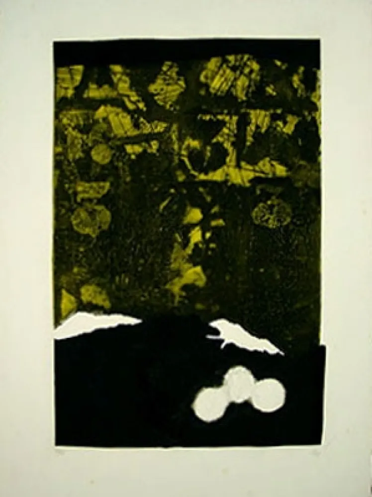 エッチング Clavé - BLEU ET NOIR