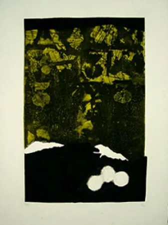 エッチング Clavé - BLEU ET NOIR