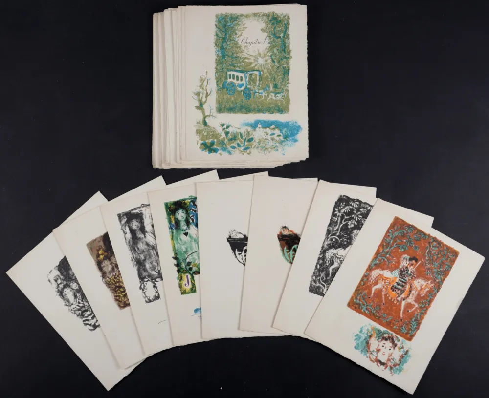 リトグラフ Clavé - Carmen, 1946 - Suite of 80+ lithographs