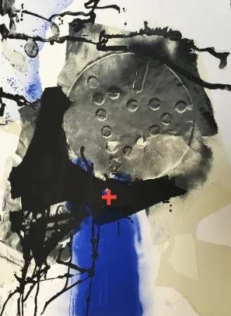 リトグラフ Clavé - Composition