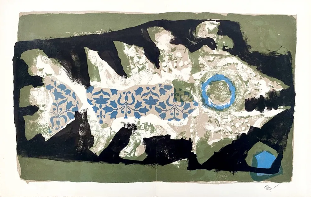 リトグラフ Clavé - Eloge à Clavé