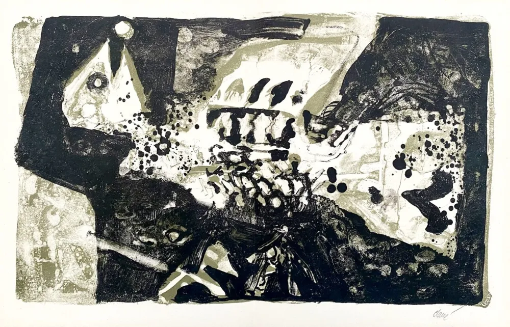 リトグラフ Clavé - Eloge à Clavé