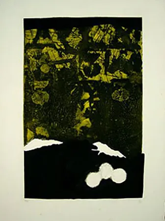 多数の Clavé - En noir et jaune