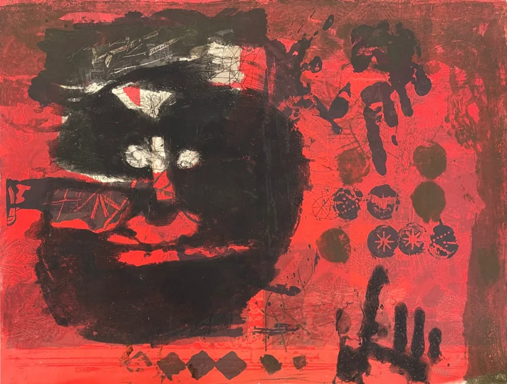 エッチング Clavé - Guerrier aux étoiles 