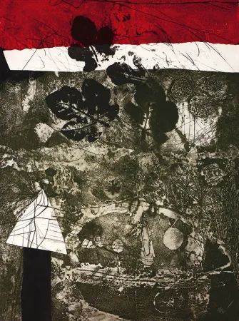 彫版 Clavé - Guerrier aux feuilles