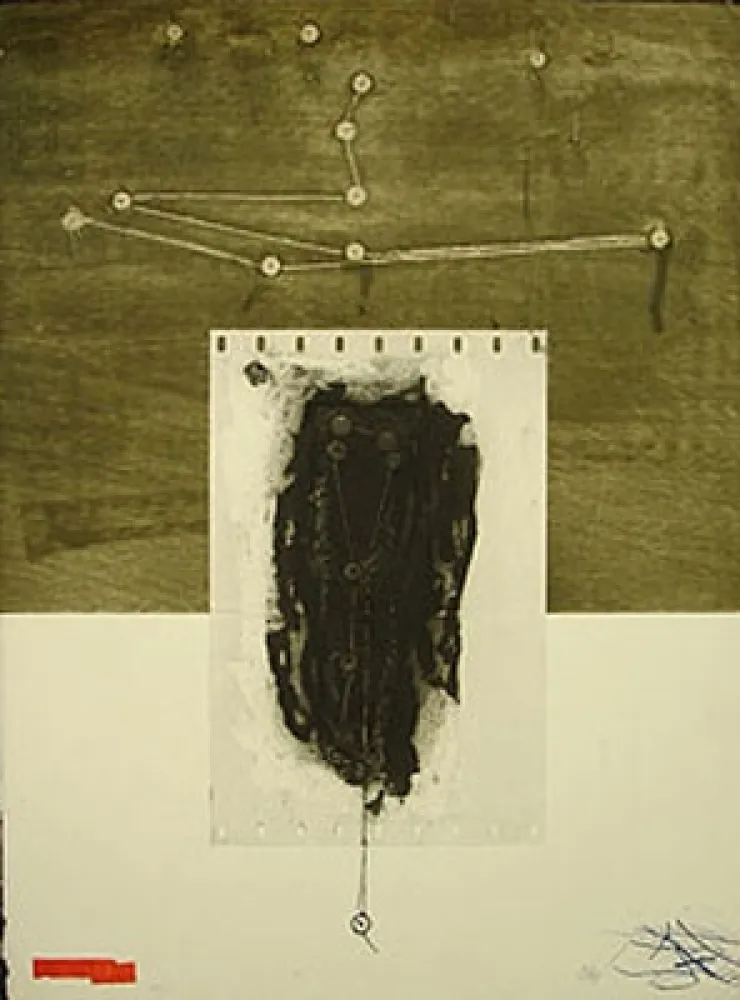 エッチング Clavé - LES CORDES MUETTES