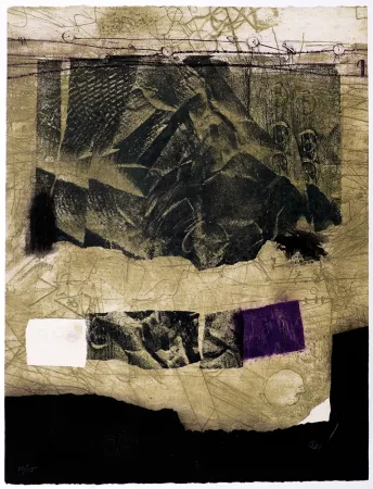 彫版 Clavé - Papier froissé