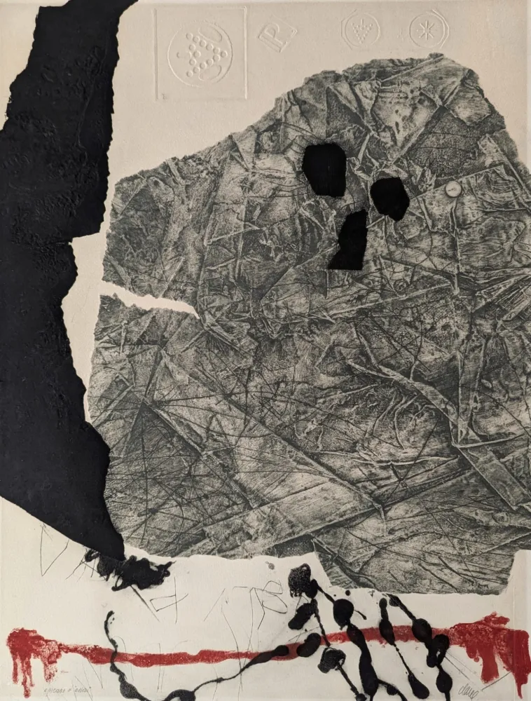 彫版 Clavé - Sans titre 