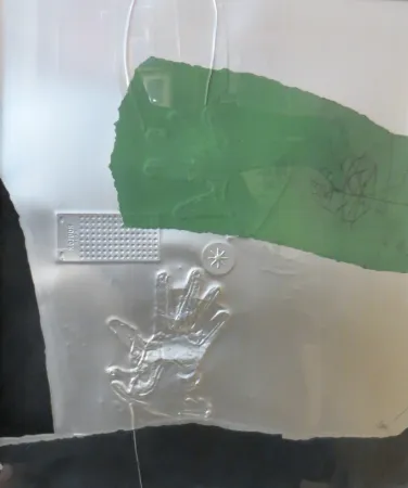 カーボランダム Clavé - Sans titre