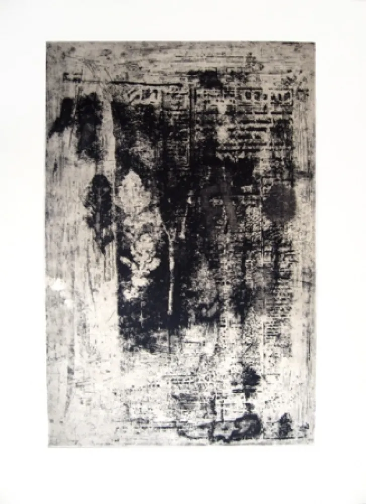 エッチングと　アクチアント Clavé - Trois feuilles