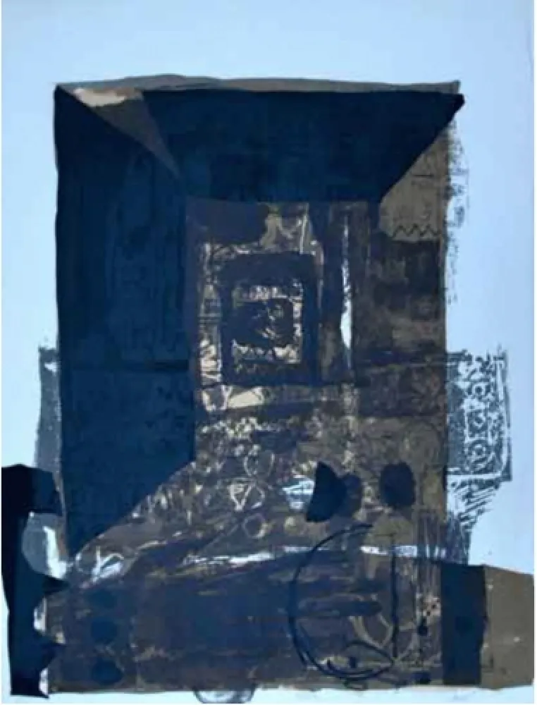 リトグラフ Clavé - Untitled