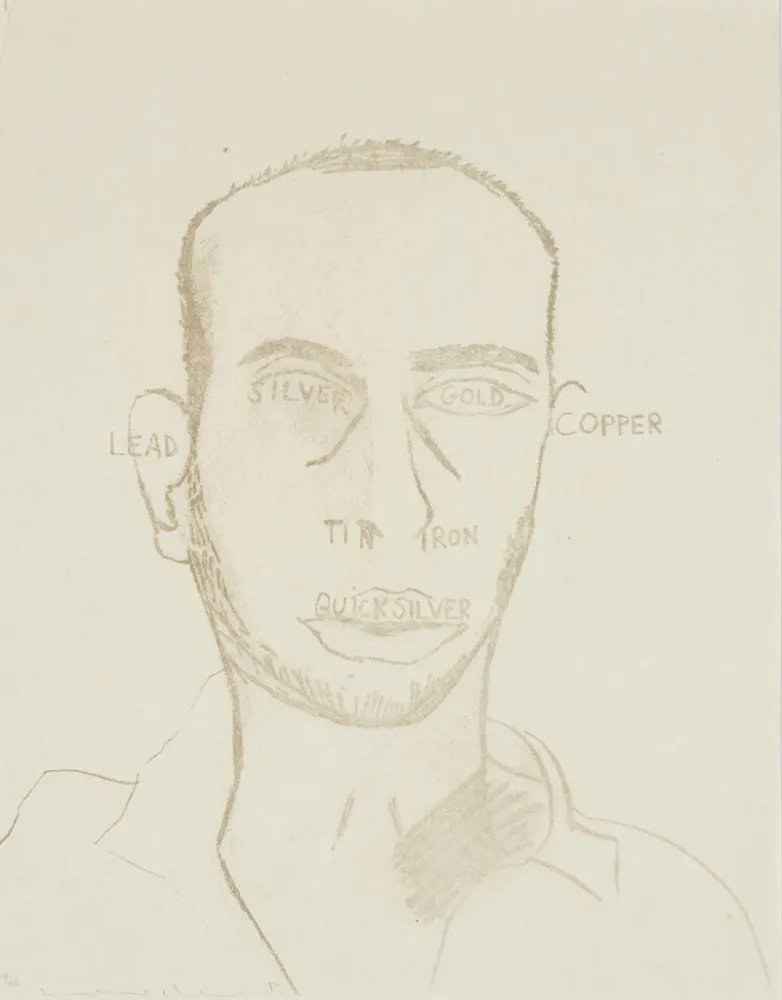 リトグラフ Clemente - Traditional Self Portrait, from Art Pro-Choice II