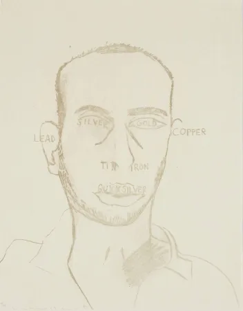リトグラフ Clemente - Traditional Self Portrait, from Art Pro-Choice II