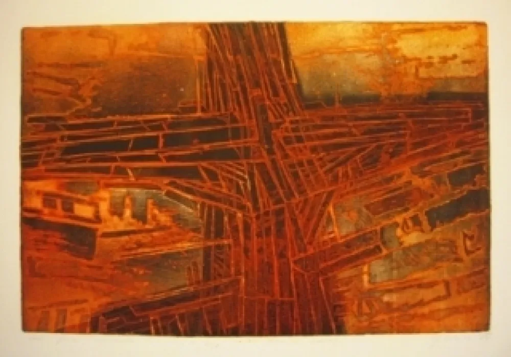 エッチング Clerté - Chantier naval