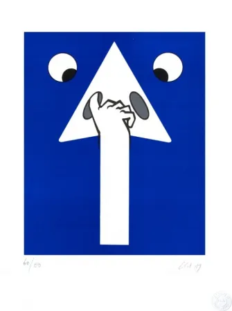 リトグラフ Clet - JEAN-PIERRE / Fils Plouc