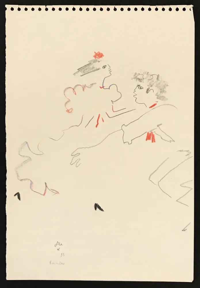 技術的なありません Cocteau - Barcelone (Flamenco Dancers)