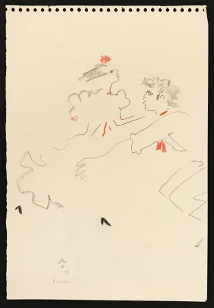 技術的なありません Cocteau - Barcelone (Flamenco Dancers)