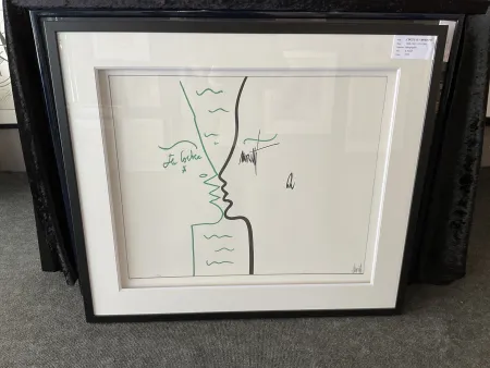 リトグラフ Cocteau - Les lettres