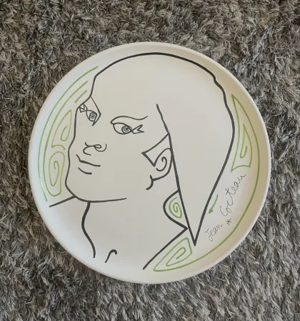 セラミック Cocteau - Pécheur provençal