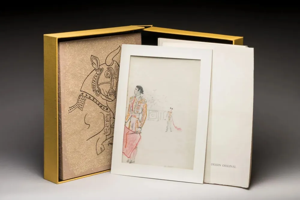 挿絵入り本 Cocteau - Taureaux