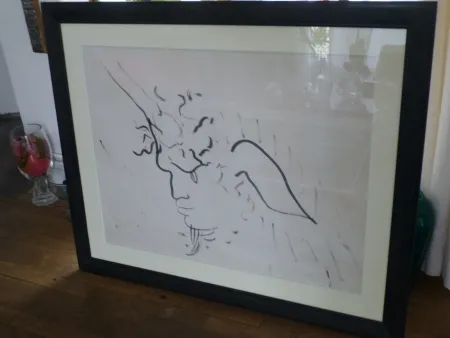 技術的なありません Cocteau - Tête de licorne ,1947