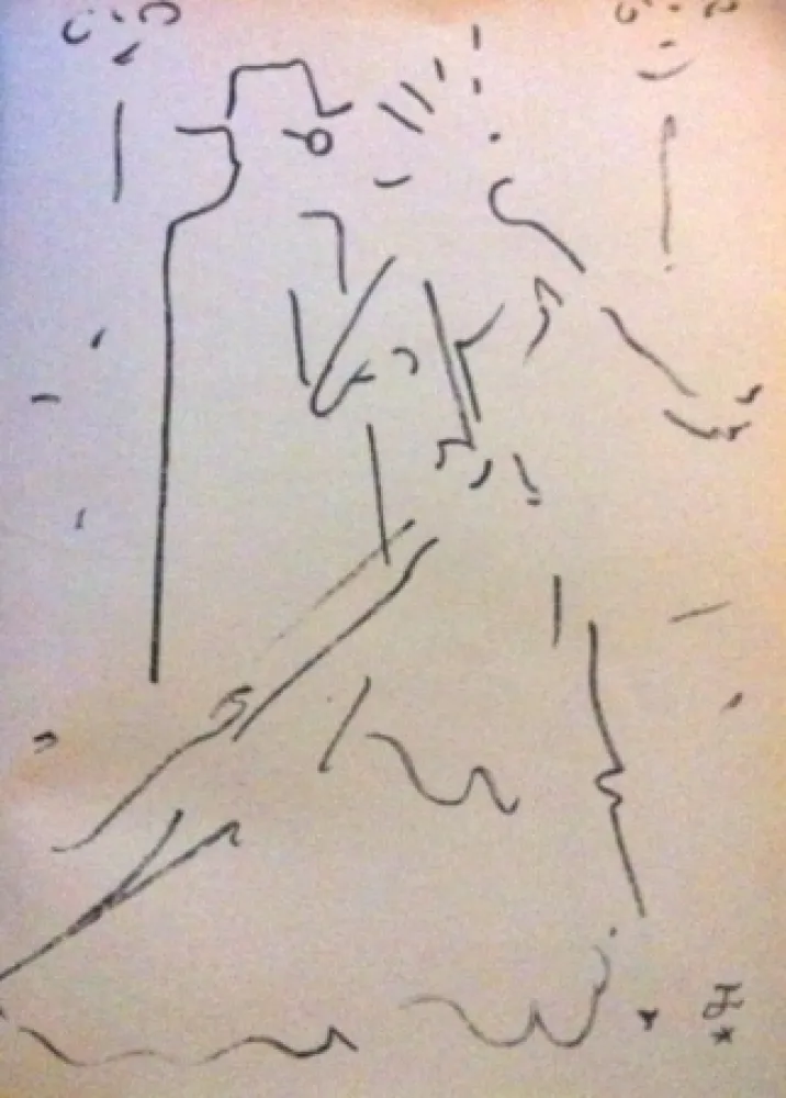 リトグラフ Cocteau - Tramway nommé désir