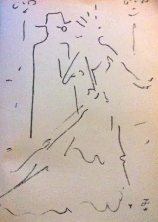 リトグラフ Cocteau - Tramway nommé désir