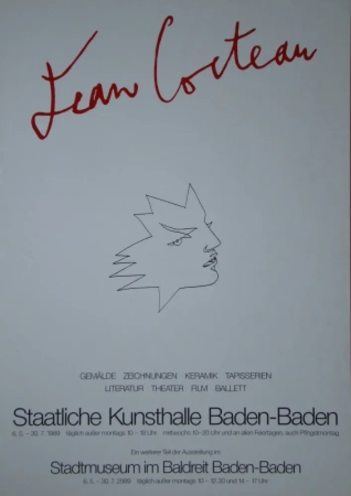 掲示 Cocteau - Visage