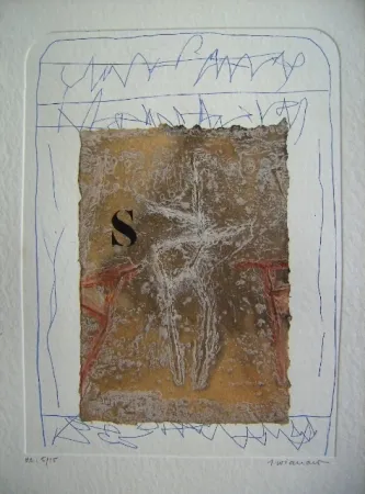 カーボランダム Coignard - C'est pareil, deux poemes, trois gravures