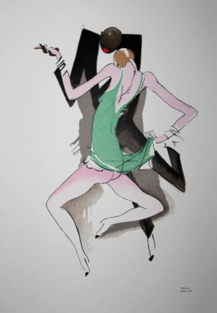 リトグラフ Colin - LE TUMULTE NOIR / BLACK THUNDER - 1927 